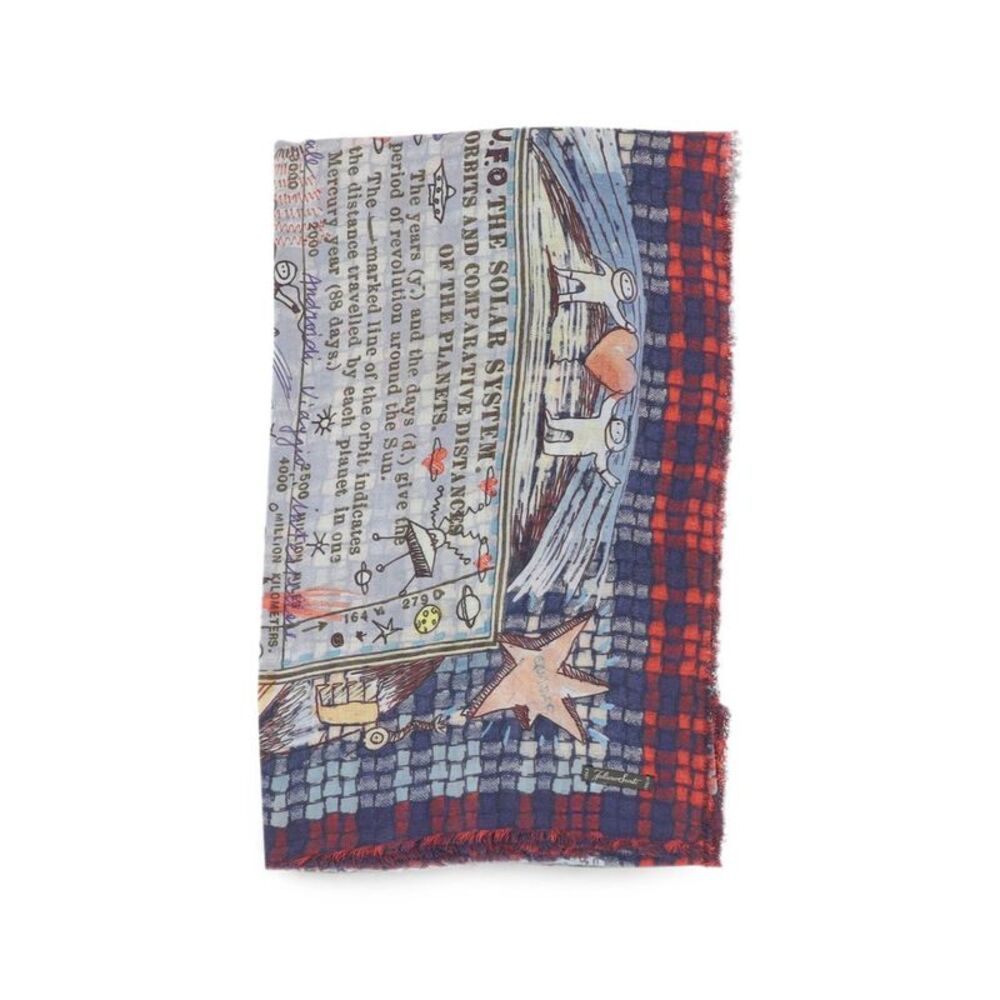 Faliero Sarti Women Carta Celeste Print Stole
